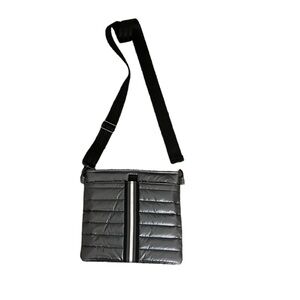 Think Royln Farrah Crossbody Bag in Bonded Pewter